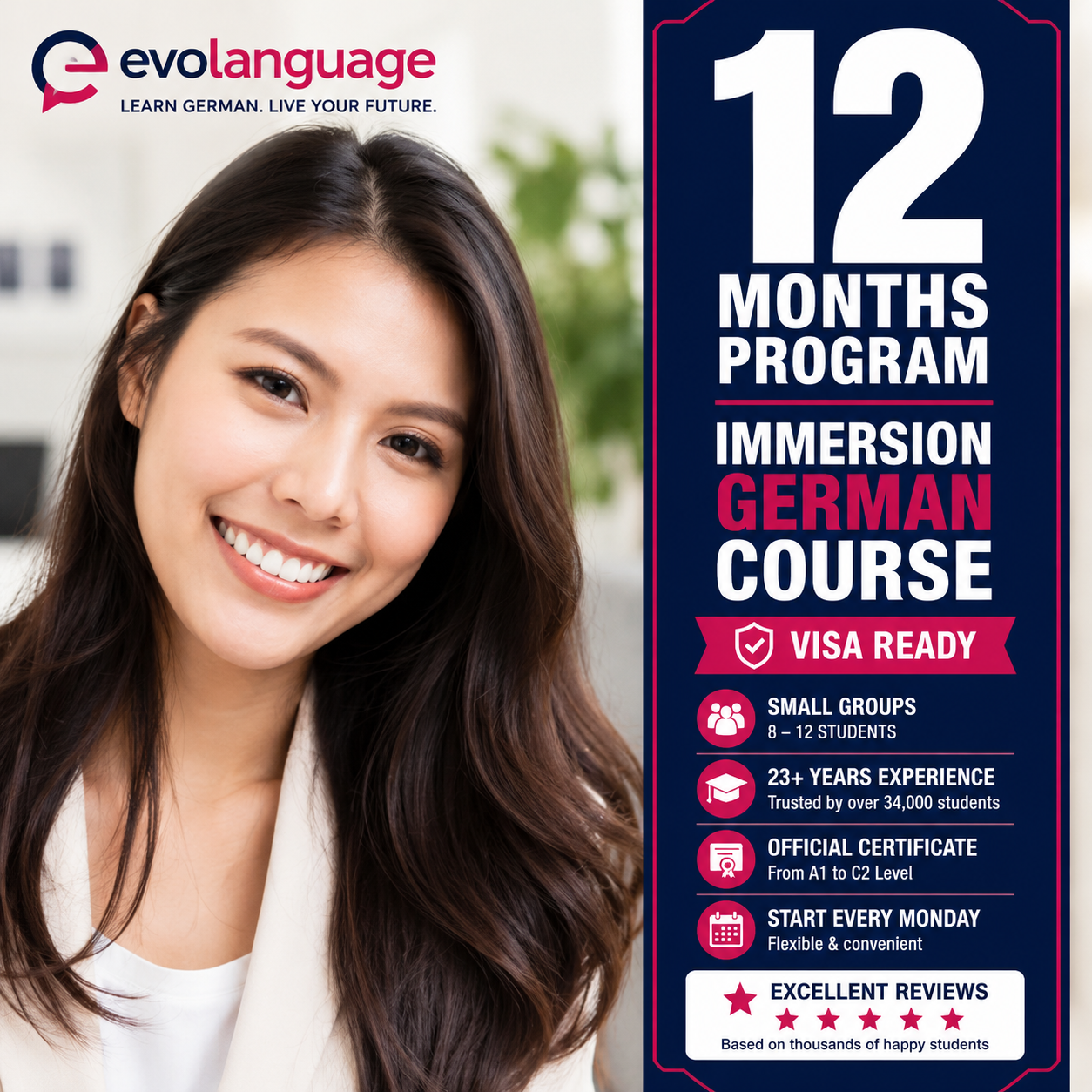 12 MONTHS IMMERSION PROGRAM