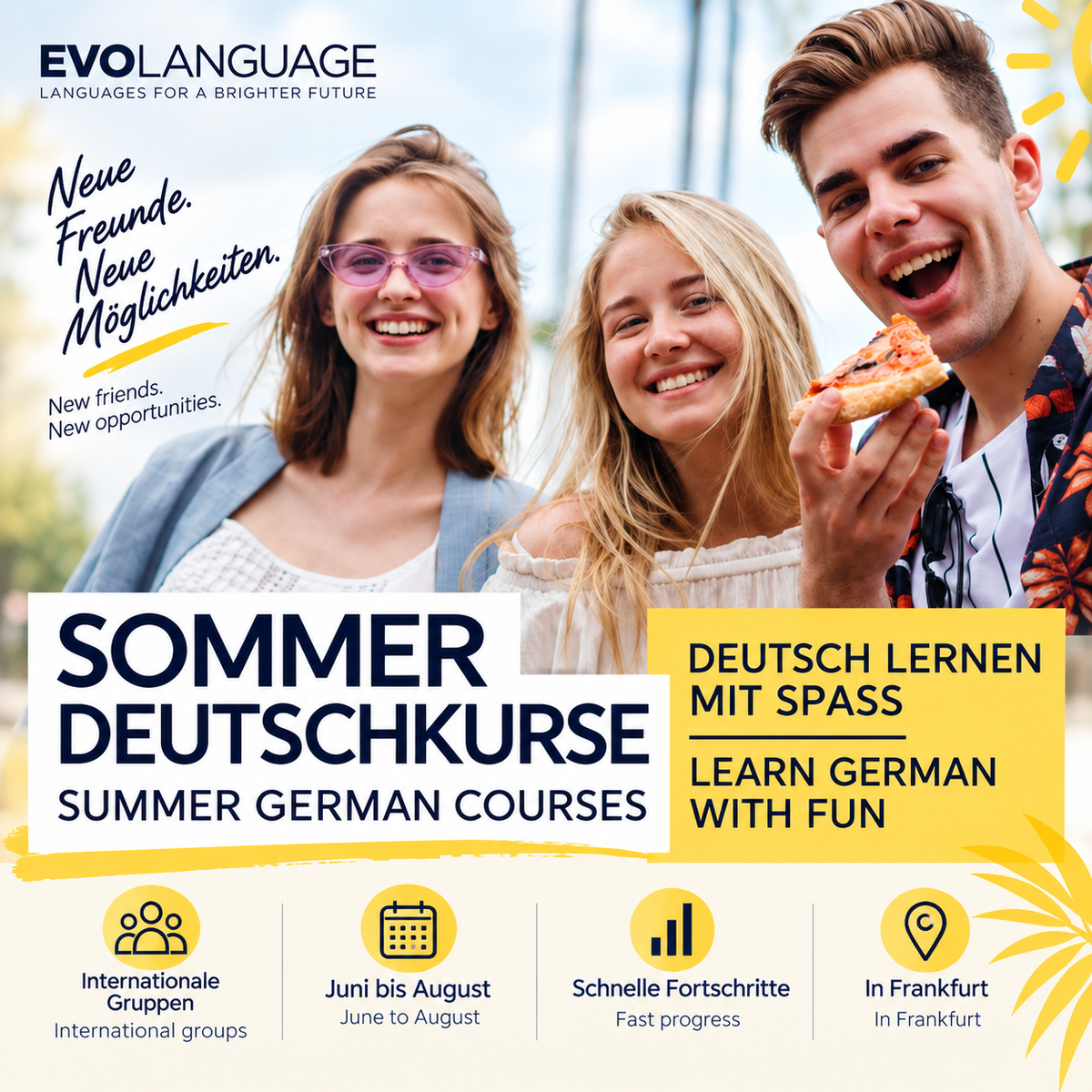 SUMMER COURSE FOR YOUTH & ADULTS