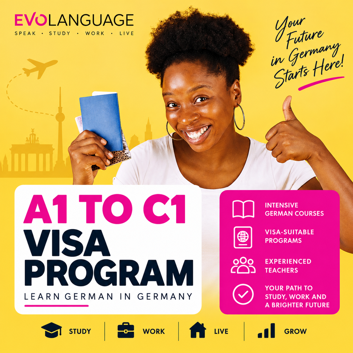 5 LEVELS - 7 MONTHS PROGRAM
