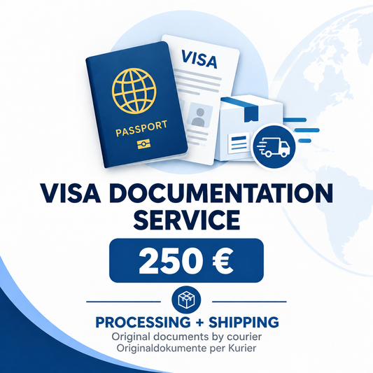 Visa Documentation Service Fee 250€