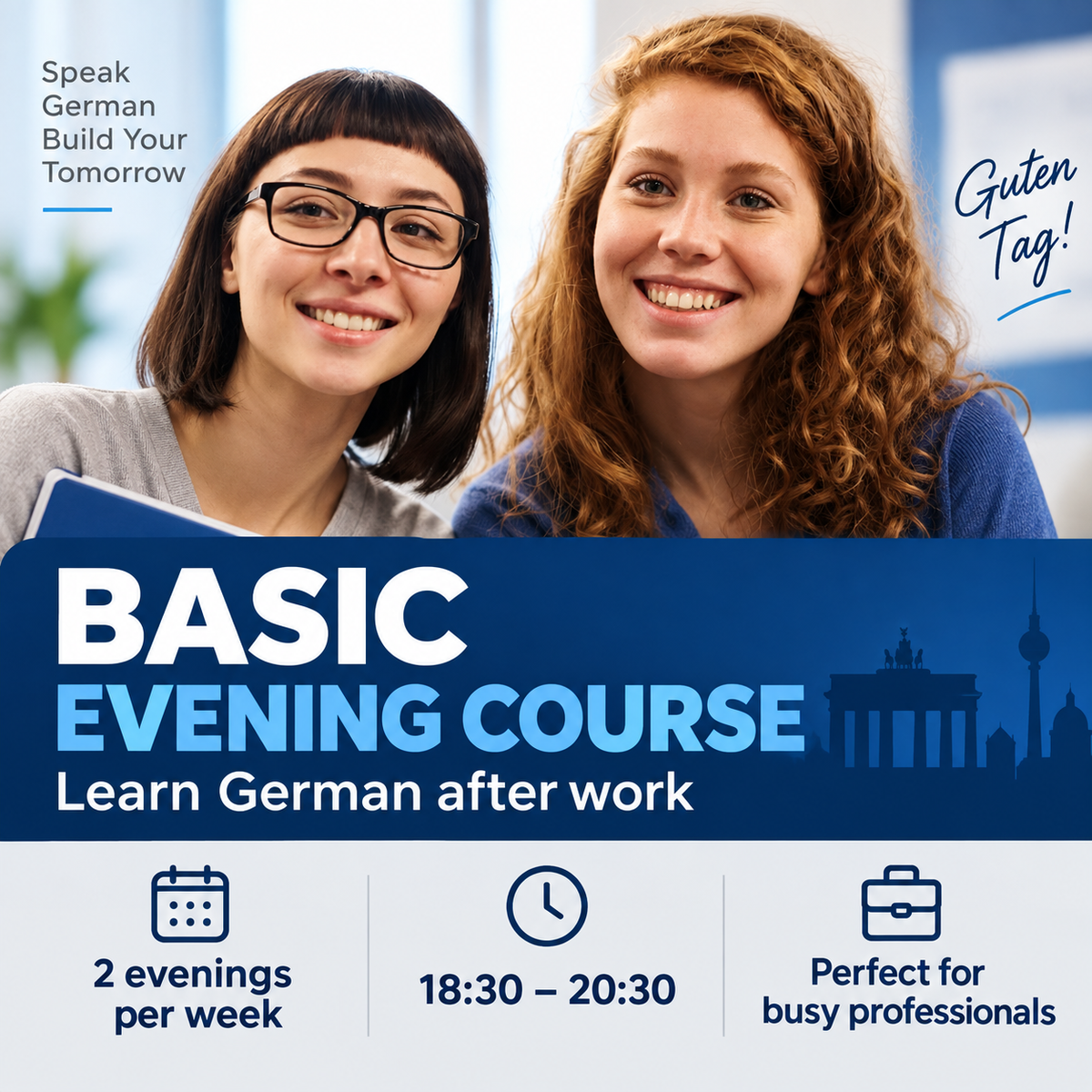"BASIC": 2 evenings per week